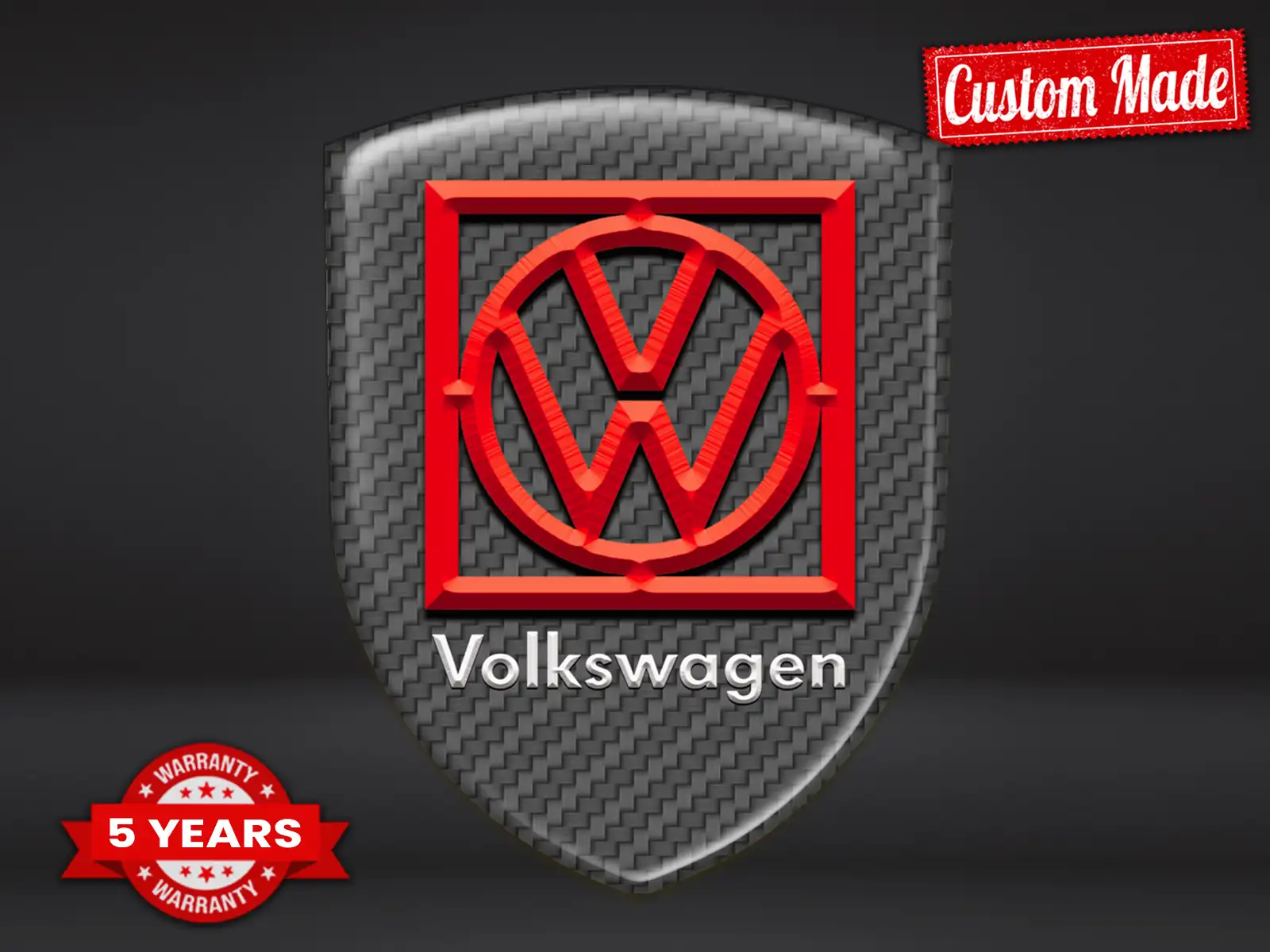 VW Business Z Sticker Etiketten Stilvoll Anpassbar Robust